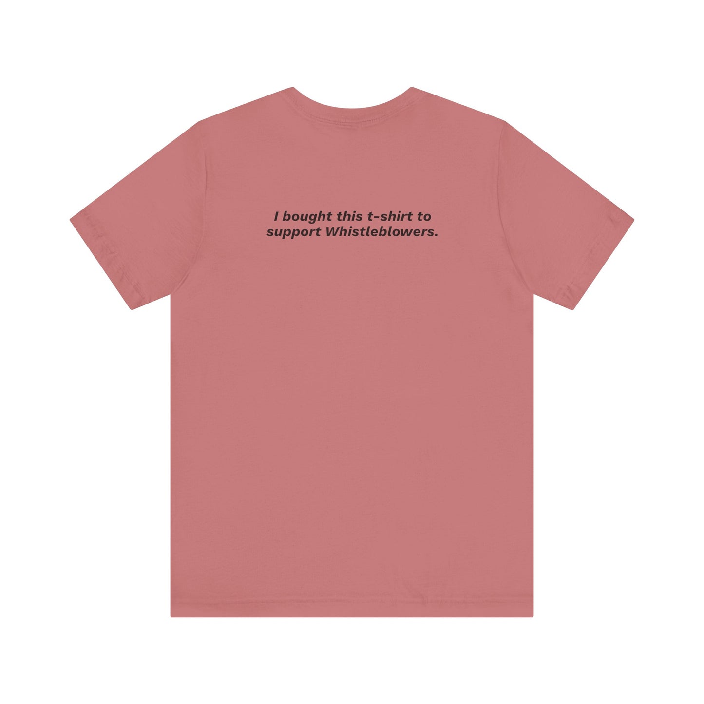 Speak Up Now | I bought this t-shirt to support Whistleblowers