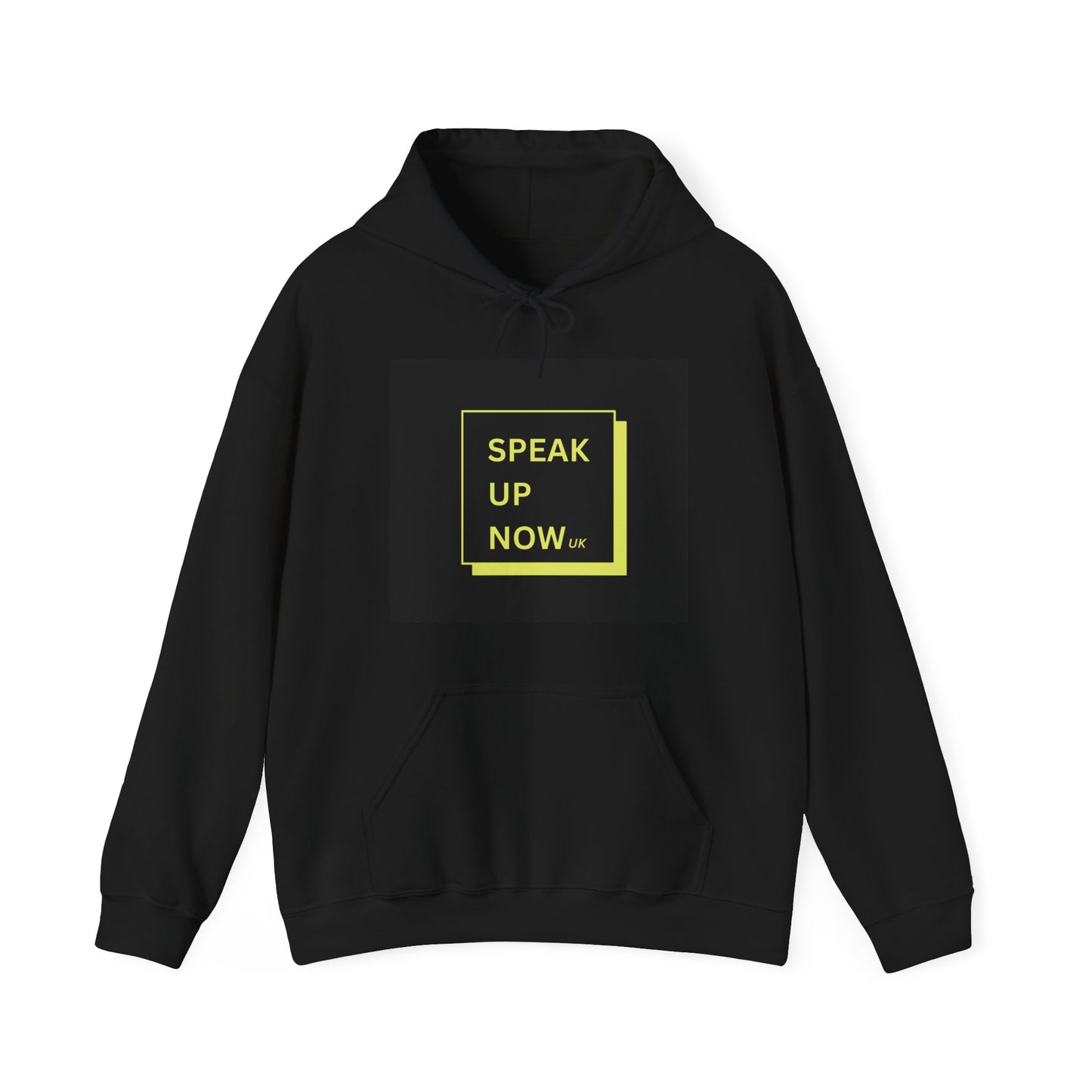 Speak Up Now | Black Hoodie