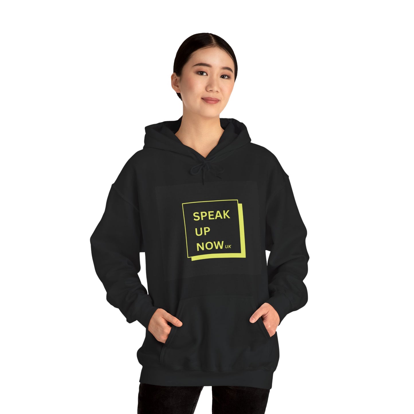 Speak Up Now | Black Hoodie