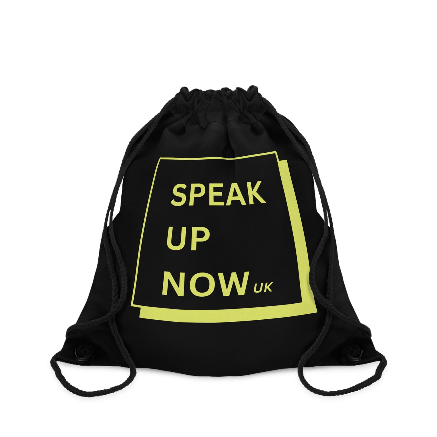 Speak Up Now | Drawstring Bag