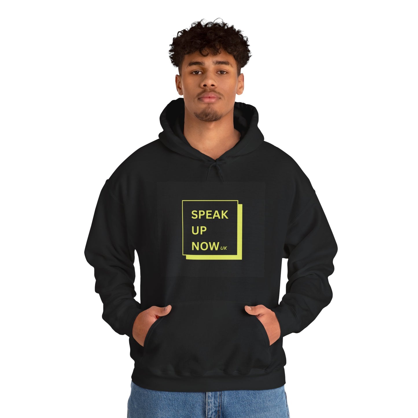 Speak Up Now | Black Hoodie
