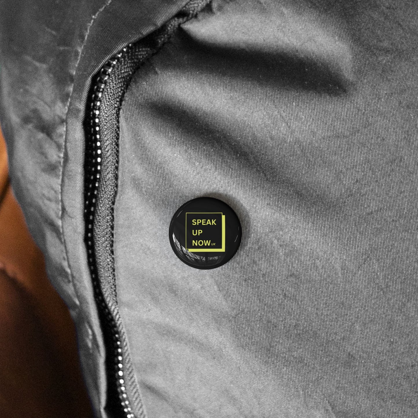 Speak Up Now | Pin Badge